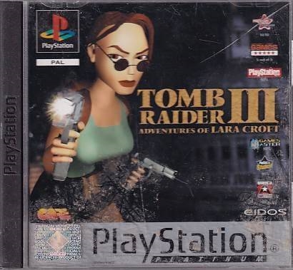 Tomb Raider III - Platinum - PS1 (B Grade) (Genbrug)